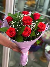 Букет цветов из:  Розы #REPLACE_PRED# Москве
